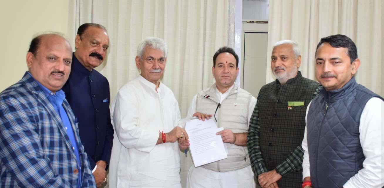 LoP Sunil Sharma urges LG Manoj Sinha to ensure MBBS admissions at SMVDIME take care of sentiments of Mata Vaishno Devi devotees