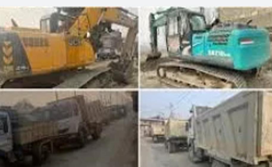 631 vehicles seized in action against illegal mining in Jammu last year
