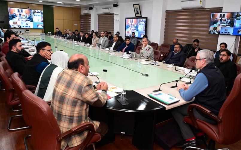 CM Omar Abdullah concludes pre-budget consultations with public representatives of 8 Jammu districts