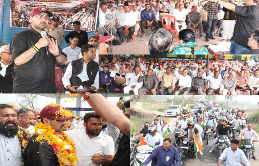 Satish Sharma flags off “Nasha Mukt” Motorcycle rally; pitches for collective fight against drug menace
