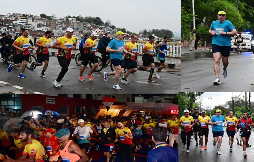 First Jammu International Marathon draws massive turnout despite rain; CM joins runners