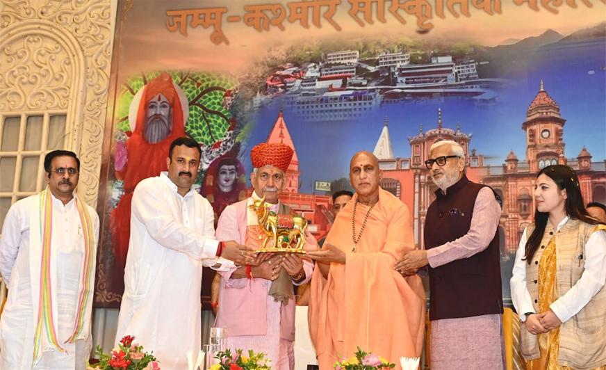 J&K's Culture and spiritual treasures will play a vital role in shaping a brighter future to all: LG Sinha