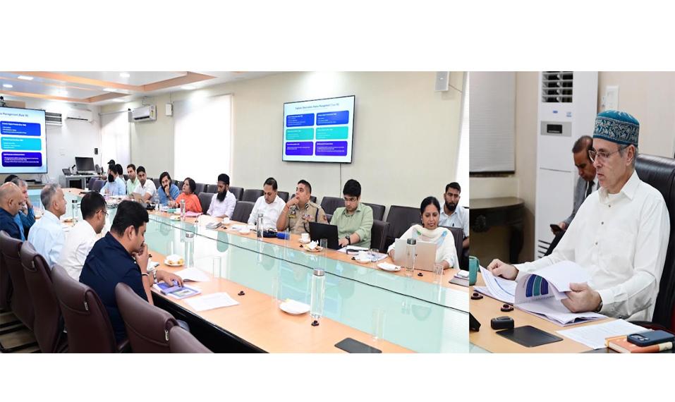 CM Omar Abdullah calls for mission-mode action to address Srinagar’s stray dog menace