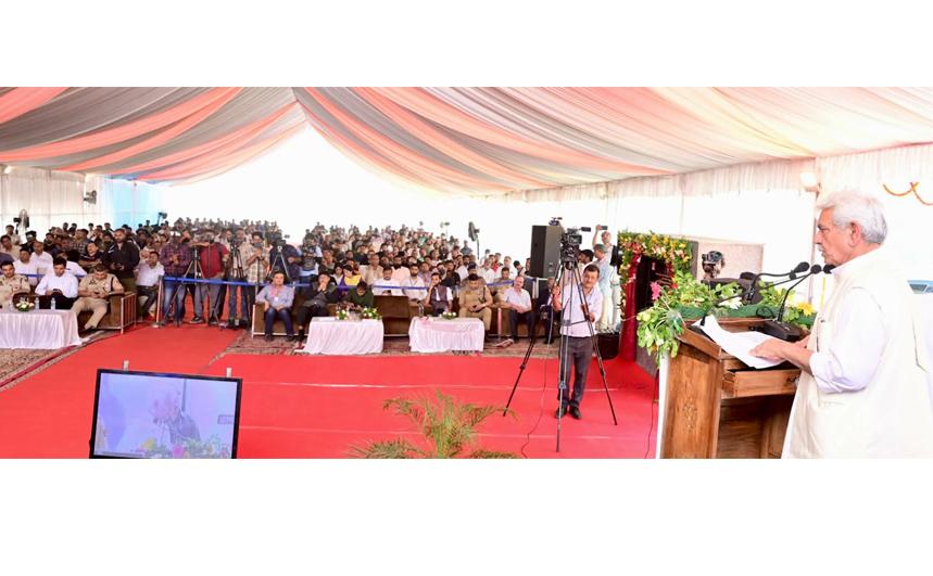Lieutenant Governor inaugurates Yatri Niwas Complex at Baltal for pilgrims of Shri Amarnath Ji Yatra
