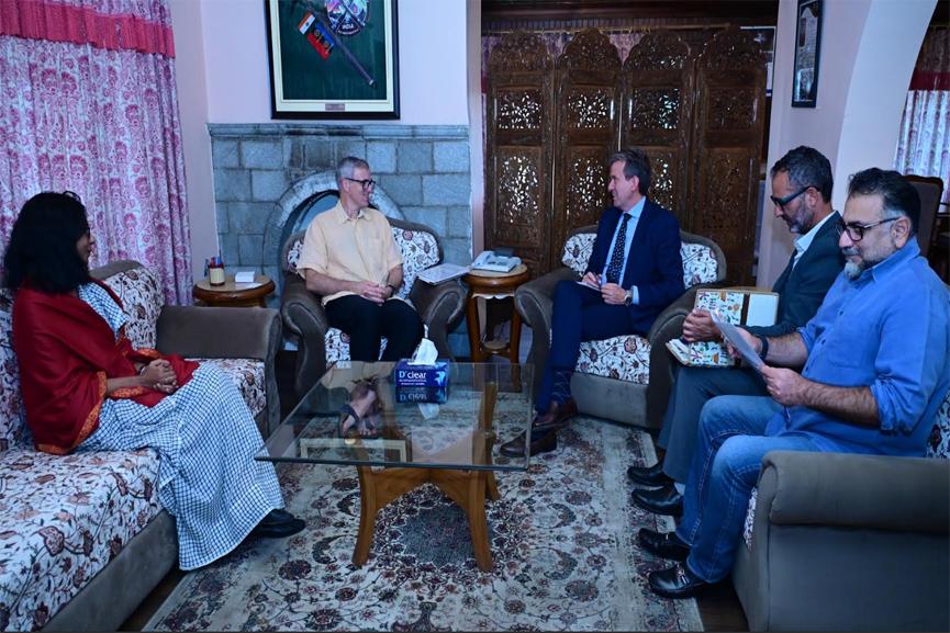UNICEF delegation calls on CM Omar Abdullah, discusses strengthening collaboration in child-focused development
