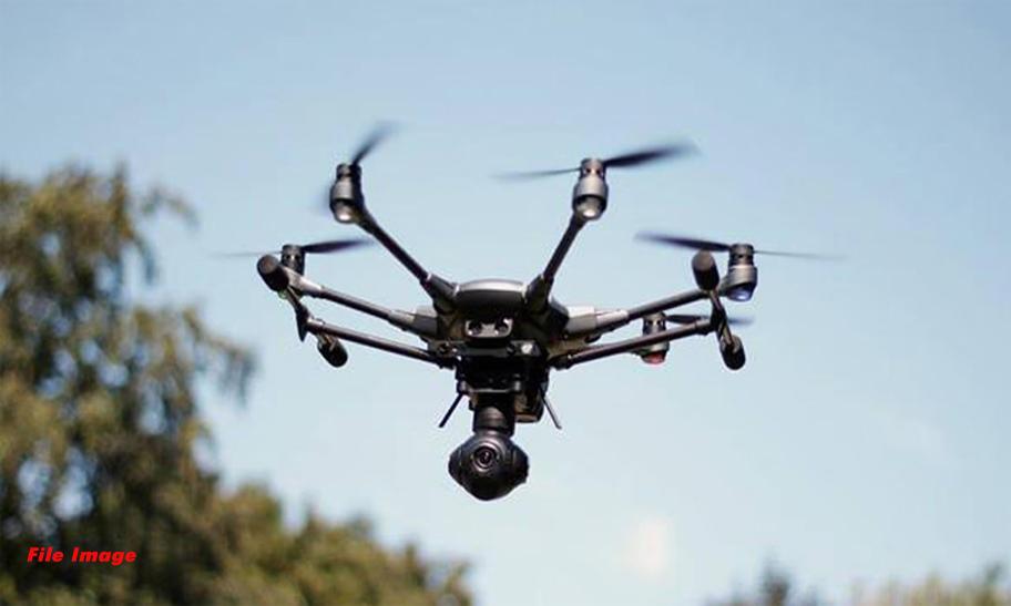 Pakistani drone sighted along IB in J&K; security forces launch search op