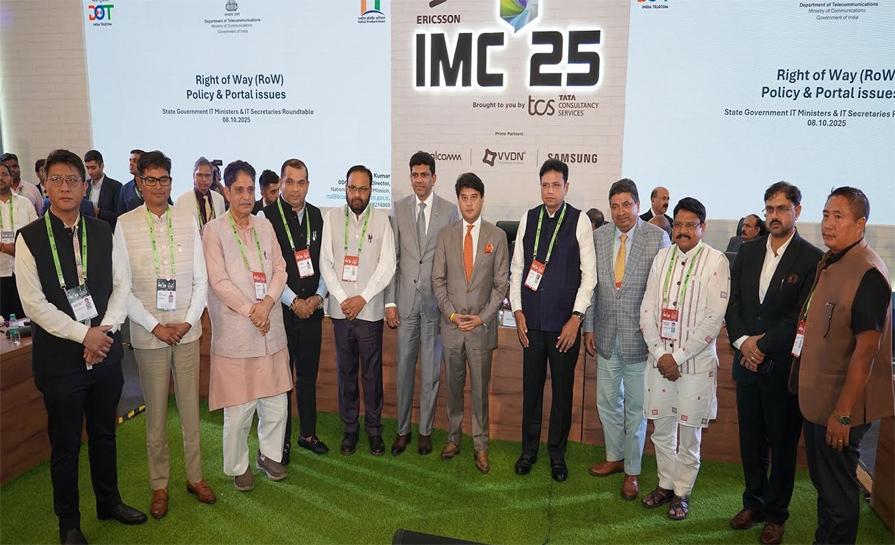Satish Sharma unveils vision for connected, Cyber-Secure J&K at India Mobile Congress 2025