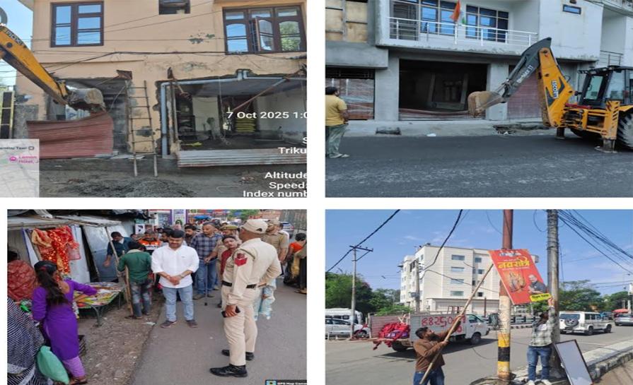 JMC takes decisive action against illegal constructions, Encroachments