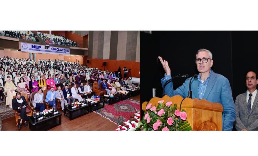 Chief Minister Omar Abdullah calls for quality and innovation in Higher Education