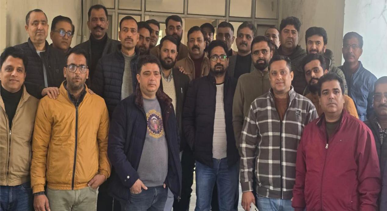 All J&K PDD Engineering Draftsmen Association Announces Results of Executive Body Election; Virender Chalotra elected President