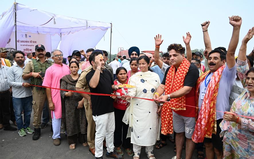 Samba welcomes first batch of Shri Amarnath Ji Yatra 2026 pilgrims