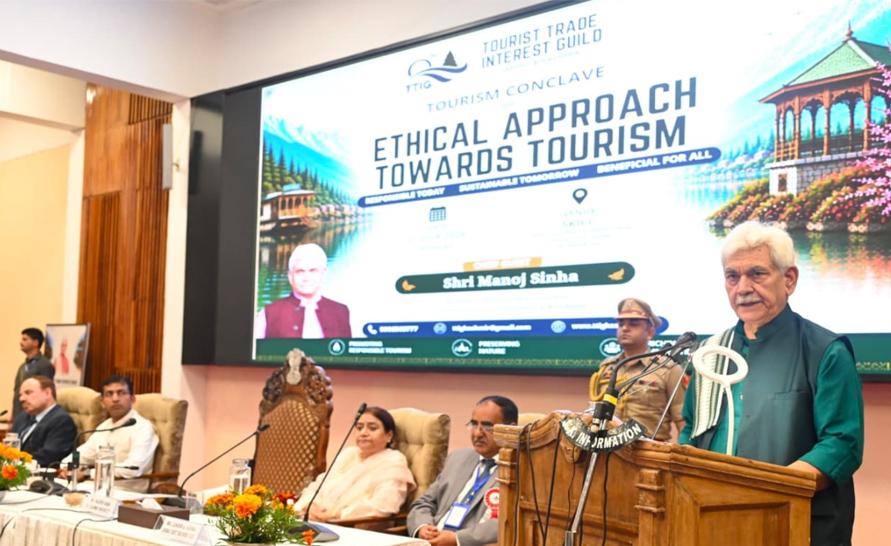 Lieutenant Governor Addresses Ethical Tourism Conclave