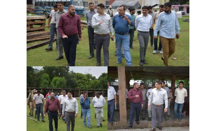Shri Budha Amarnath Ji Yatra 2025: DC inspects arrangements at base camp