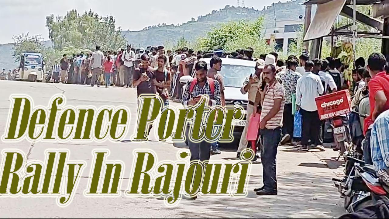 Defence Porter Rally In Rajouri : Organised By Indian Army