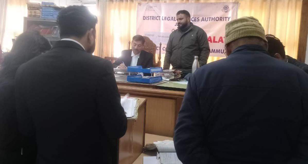 Lok Adalat settles 75 Criminal Compoundable cases in Jammu