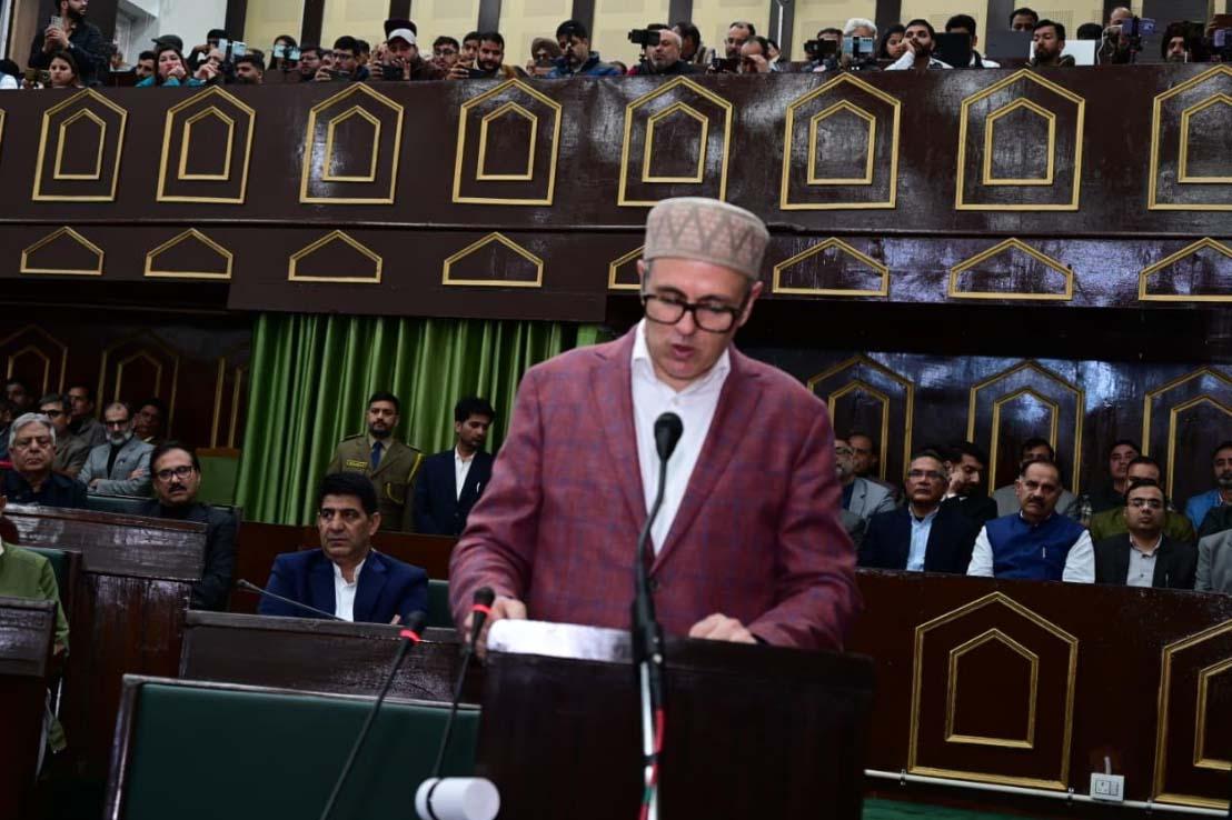 CM Omar Abdullah presents his second budget as Finance Minister