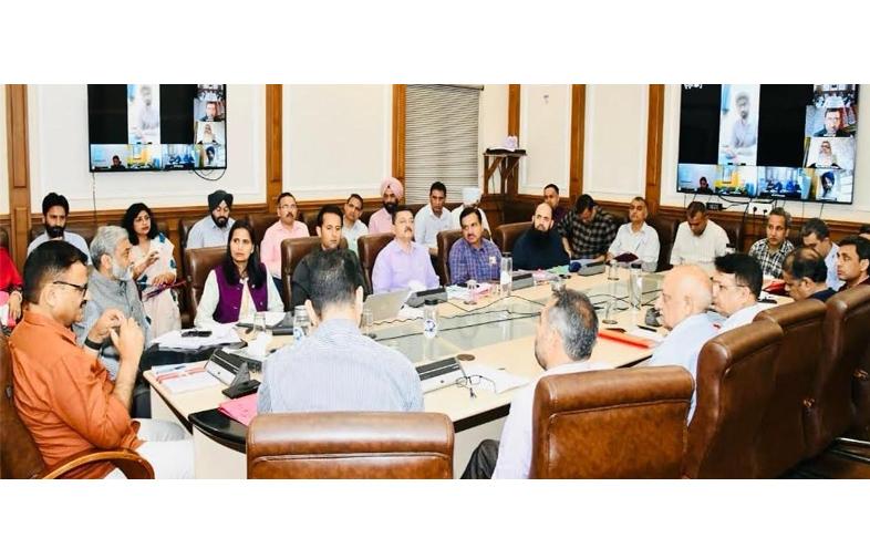 Rana reviews Jal Shakti works; emphasises accountability, better monitoring, faster execution of projects