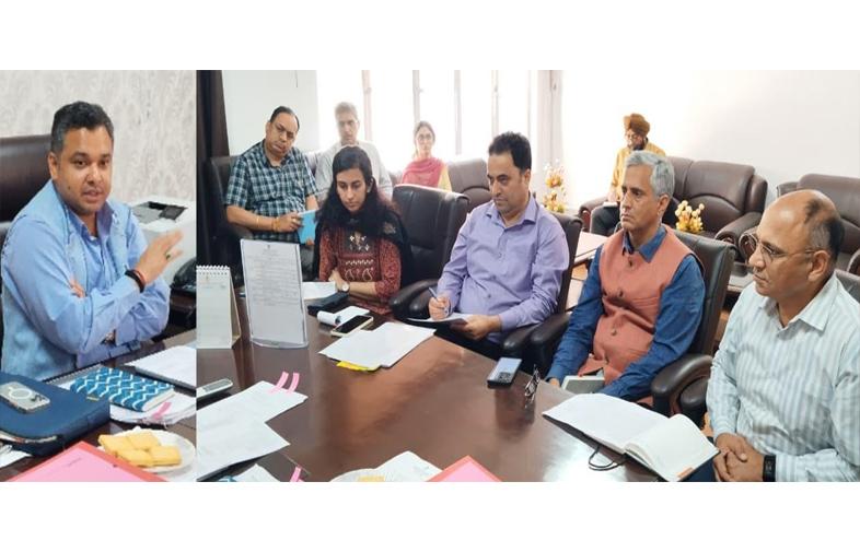 Dr Singla reviews MeghRaj Cloud Services rollout in J&K