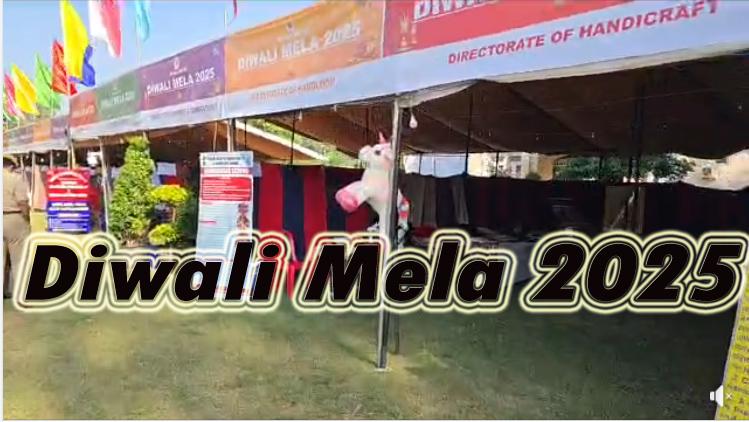 #diwali2025: Kal Hai JK Police Public Mela ; Light Show , Comedy, Dance , and more fun
