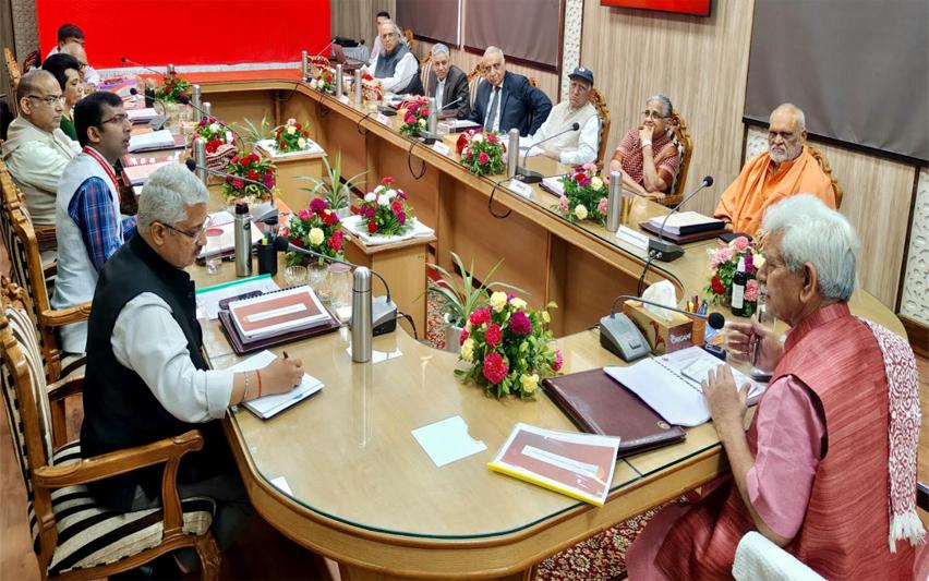 Lieutenant Governor chairs 75th Meeting of Shri Mata Vaishno Devi Shrine Board