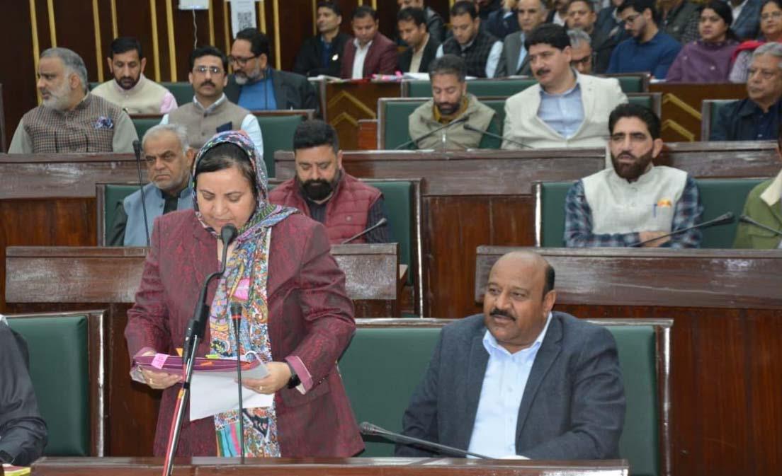 Govt committed to provide 200 units of free electricity to AAY families, project nears final approval: Sakeena Itoo