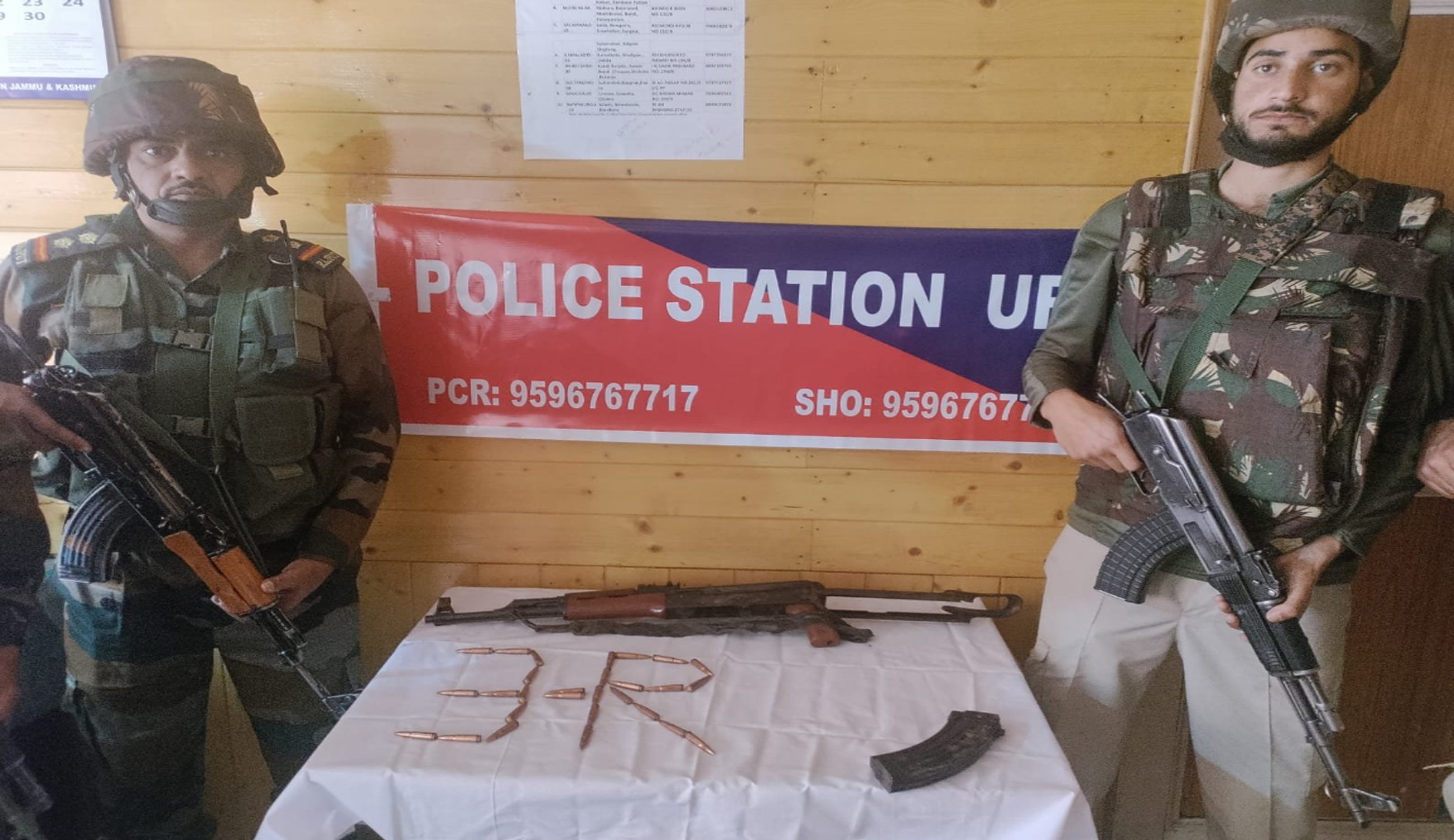 J&K: Joint parties of police and Army recover cache of arms in Uri