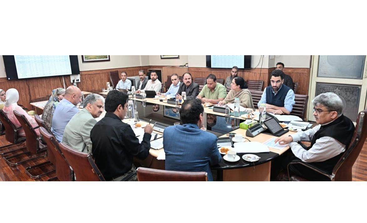 Chief Secretary reviews progress under ‘TB Mukt Bharat Abhiyan’ in J&K