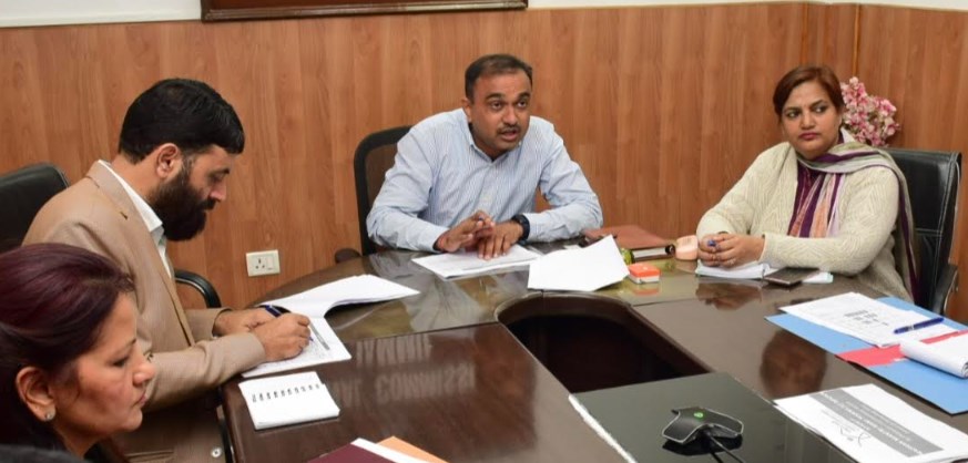 Div Com Jammu reviews implementation of PMAY-Urban scheme in districts
