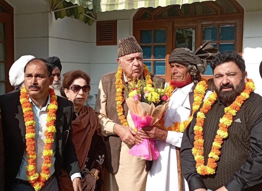 NC committed to steer J&K to new era of peace, development: Farooq Abdullah
