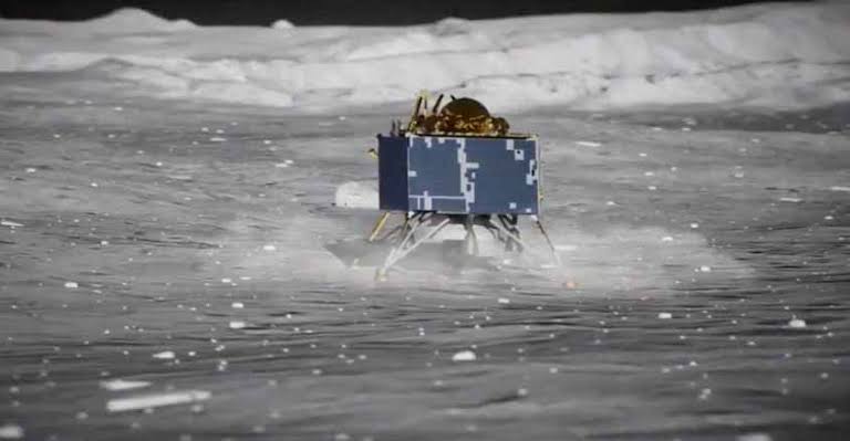 Chanderyaan-2: ISRO spots Vikram lander near landing site in photos but yet to make contact 
