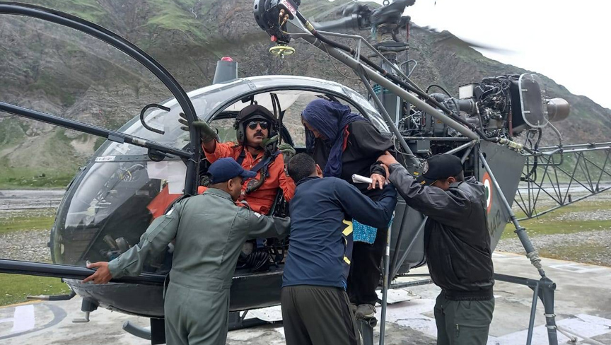 Amarnath Cloudburst: IAF deploys eight helicopters as part of the rescue and relief operations