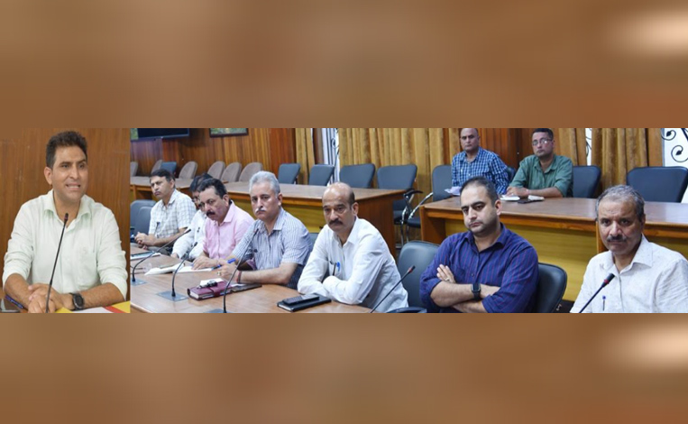 Implementation of e-office system reviewed at Udhampur