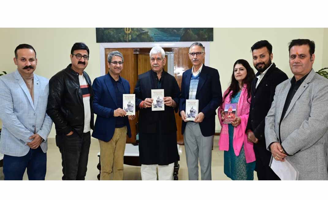 Lt Governor releases Dr Ramesh Tamiri's book "Pakistan Invasion on J&K"