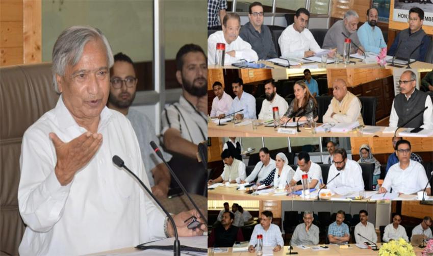 Legislative Committee on Environment assesses environmental issues across J&K
