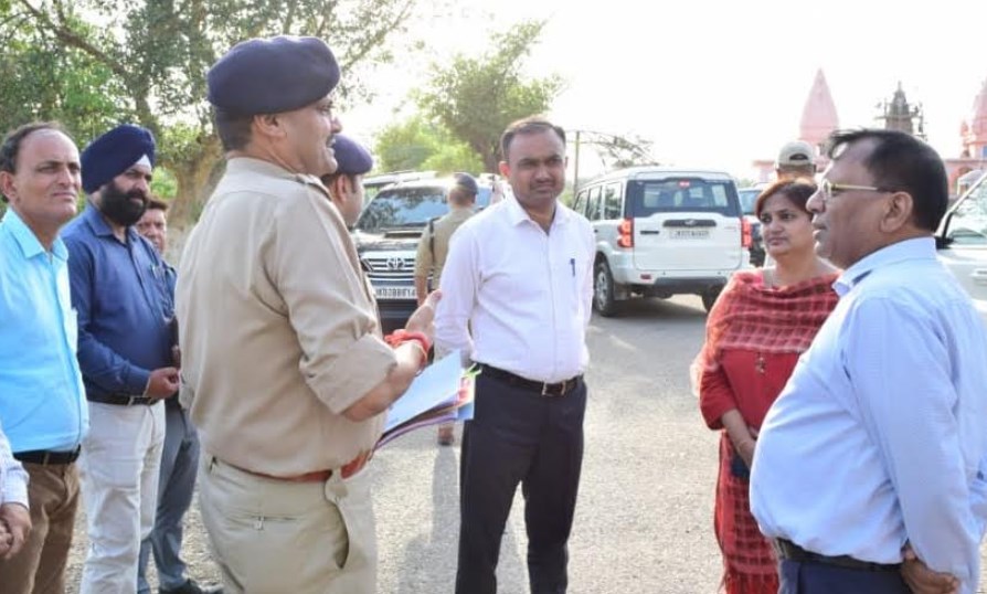 ACS Home inspects facilities for Shri Amarnathji Yatris at Lakhanpur, Samba