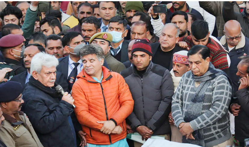 Will Punish Culprits, End Terrorism: LG Tells Protesters in Rajouri