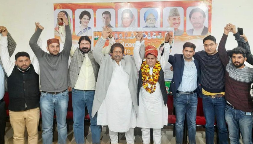 PYC & NSUI Accorded Warm Reception to Iftkhar Ahmed on his First Visit to J&K 