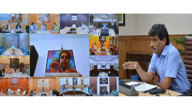 CS reviews implementation of Swachh Bharat Mission (Grameen) in J&K